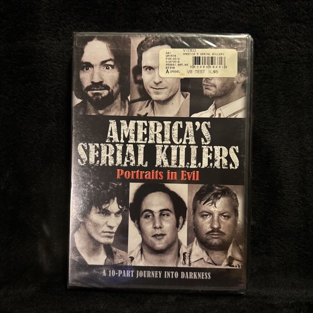 America's Serial Killers Portraits in Evil DVD A 10 Part Journey Into Darkness